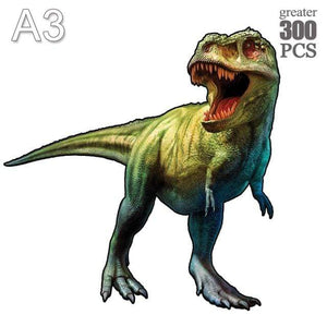 Planet Gates LONG-18-A3 Dinosaur Wooden Jigsaw Puzzle Toy Wooden Puzzles For Adults Kids Christmas Gifts Educational Games Toys Butterfly Wooden Puzzle