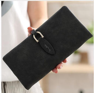 Planet Gates long black Women Wallet Card Holder Female Wallet Women's Hasp Purse Coin Purse Card Holder Wristlet Money Long Bag More Color Clutch