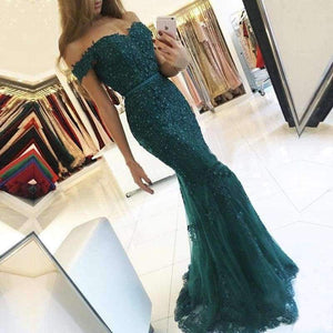 Planet Gates Long Dress Mermaid Evening Dress 2018 Lace Robe De Soiree longue Formal Dress abiye gece elbisesi