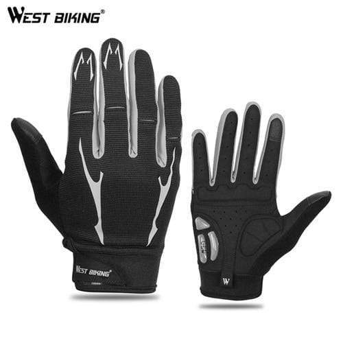 Planet Gates Cycling Gloves Men Women Sports Full Finger GEL Bike Gloves Touch Screen Windproof Warm MTB Road Bicycle Gloves