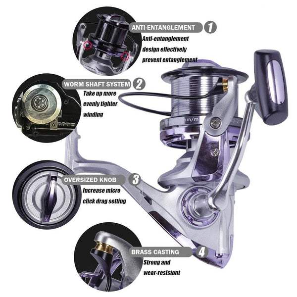 Planet Gates Long Shot Spinning Fishing Reel 12+1BB High Speed 4.6:1 25KG Max Drag Fish Reels Trolling Surf Metal Spoon Moulinet Peche