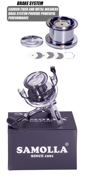 Planet Gates Long Shot Spinning Fishing Reel 12+1BB High Speed 4.6:1 25KG Max Drag Fish Reels Trolling Surf Metal Spoon Moulinet Peche