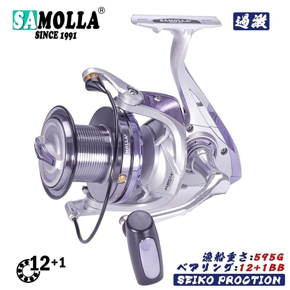 Planet Gates Long Shot Spinning Fishing Reel 12+1BB High Speed 4.6:1 25KG Max Drag Fish Reels Trolling Surf Metal Spoon Moulinet Peche