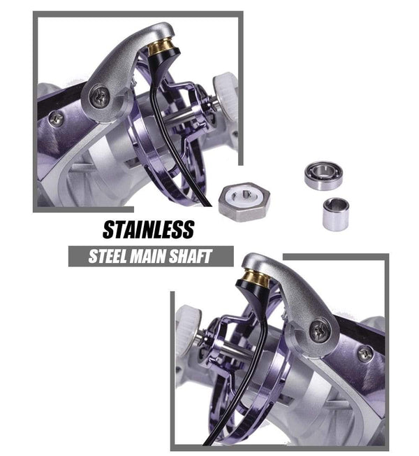 Planet Gates Long Shot Spinning Fishing Reel 12+1BB High Speed 4.6:1 25KG Max Drag Fish Reels Trolling Surf Metal Spoon Moulinet Peche