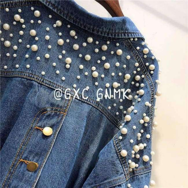 Planet Gates Long Sleeve Denim Jacket Women Autumn Spring Tops 2018 Spring Korean Leisure Joker Back Single Breasted Jacket