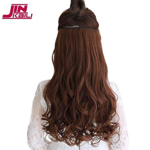 Planet Gates Long Wavy 5 Clip In Hair Extensions Heat Resistant Natural Synthetic Fake Hairpieces False Hair Various sizes
