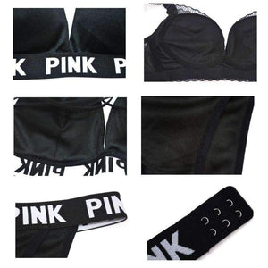 Planet Gates Lounge Underwear Comfortable Wireless Loungewear Lingerie Bra Set vs Fitness Bras Sets