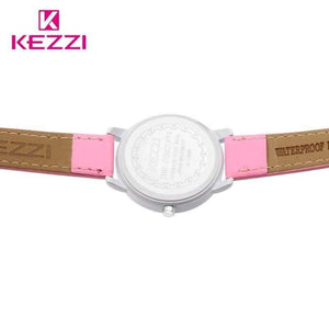 Planet Gates Love Hearts child Watches Girl Leather Printing Strap Cartoon Kids Watch Students Quartz Wristwatch Casual Fashion