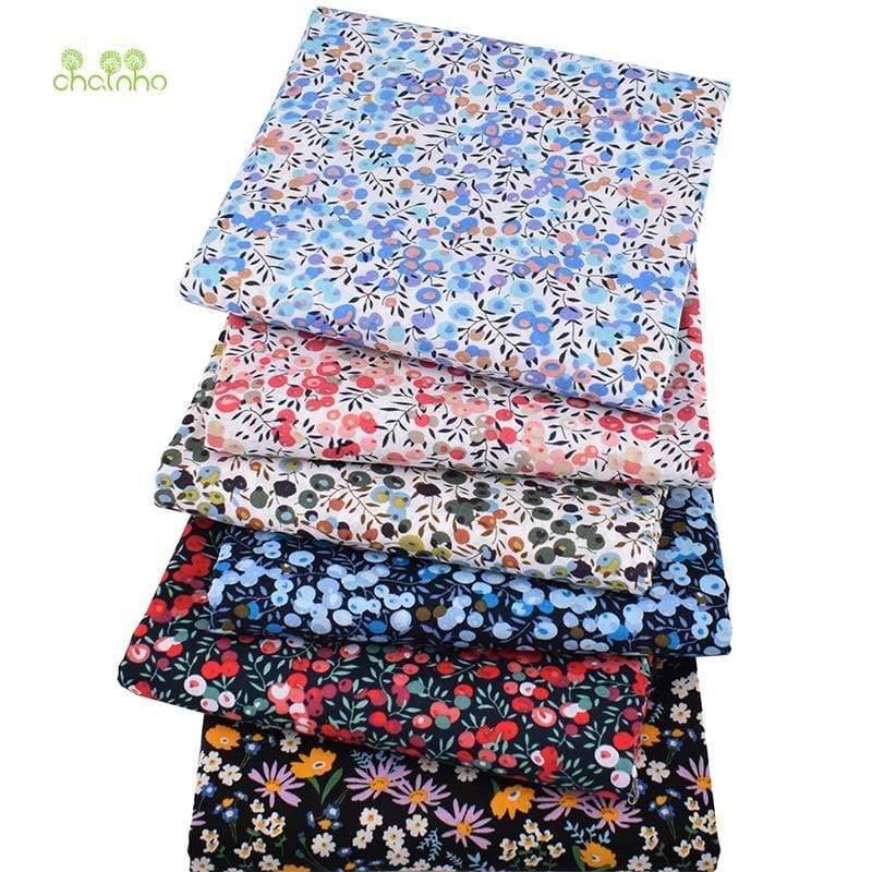 Planet Gates Lovely Berries Series Printed Plain Cotton Fabric,DIY Quilting&Sewing Poplin Material For Baby&Children Dress,Shirt,Skirt,PCC098