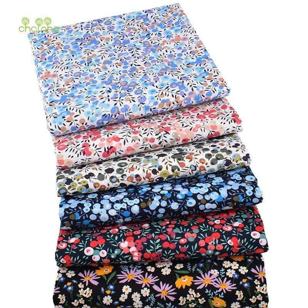 Planet Gates Lovely Berries Series Printed Plain Cotton Fabric,DIY Quilting&Sewing Poplin Material For Baby&Children Dress,Shirt,Skirt,PCC098