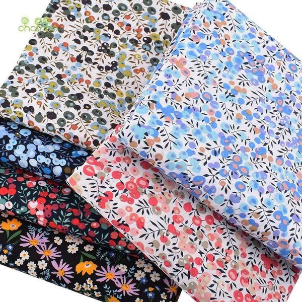 Planet Gates Lovely Berries Series Printed Plain Cotton Fabric,DIY Quilting&Sewing Poplin Material For Baby&Children Dress,Shirt,Skirt,PCC098