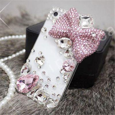 Planet Gates Lovely Bling Crystal Diamonds Rhinestone 3D Stones Hard Back Cover for iphone 7/5/5S for Samsung Galaxy S5 6 7 EDGE