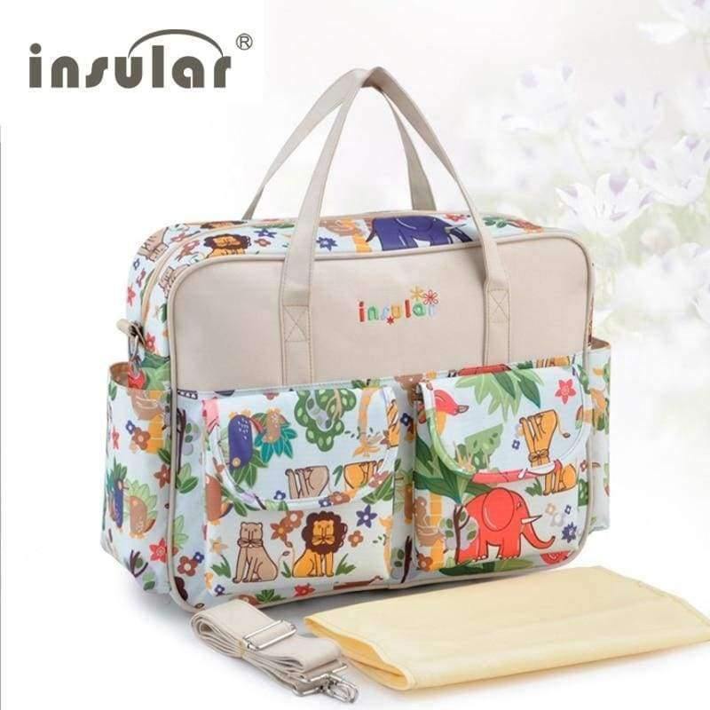 Planet Gates Lovely multicolored baby diaper bag Large-capacity fashionable mother's maternity bag  baby stroller nappy bag Mommy bag