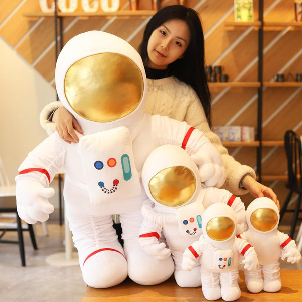 Planet Gates Lovely Space astronaut doll rocket plane plush toy doll doll boys pillow children's birthday gift stuffed animals  kawaii plush