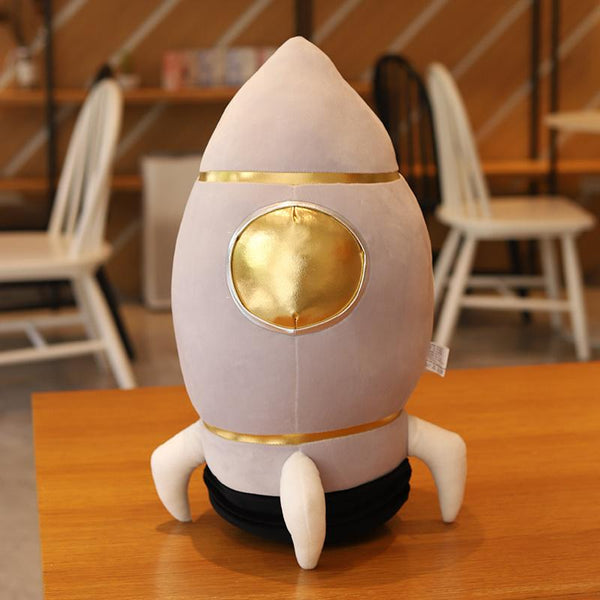 Planet Gates Lovely Space astronaut doll rocket plane plush toy doll doll boys pillow children's birthday gift stuffed animals  kawaii plush