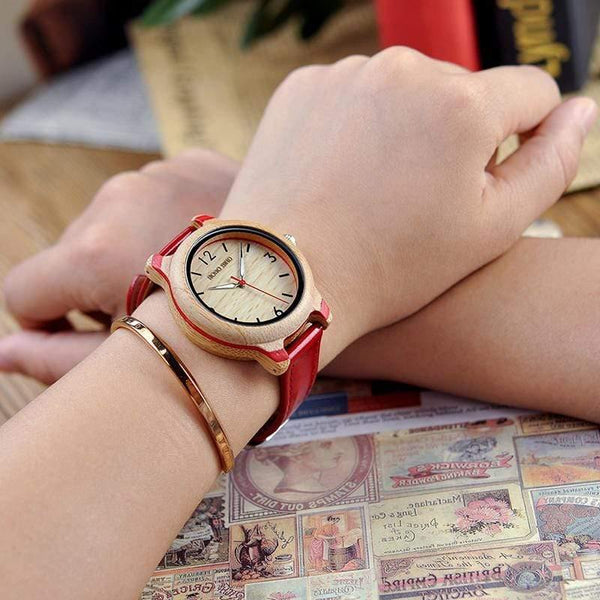 Planet Gates Lovers' Bamboo Watches Relogio Feminino Analog Quartz Casual Wristwatches Handmade wooden watch W-aQ22 DROP Shipping