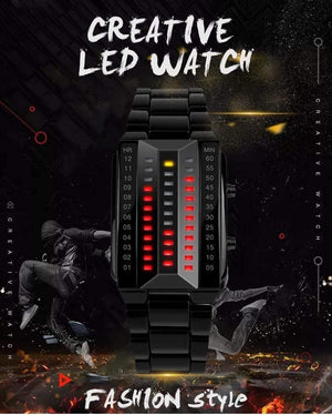 Planet Gates Lovers Sport Digital Watch Fashion Couple Clock Watches Top Brand Luxury Alloy Strap Man Woman reloj hombre 1013