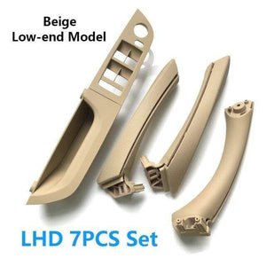 Planet Gates Low-end Set Beige LHD Left Hand Driver Interior Door Pull Handle Full Set For BMW 3 Series E90 E91 316 318 320 325 328i