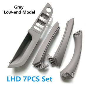 Planet Gates Low-end Set Gray LHD Left Hand Driver Interior Door Pull Handle Full Set For BMW 3 Series E90 E91 316 318 320 325 328i