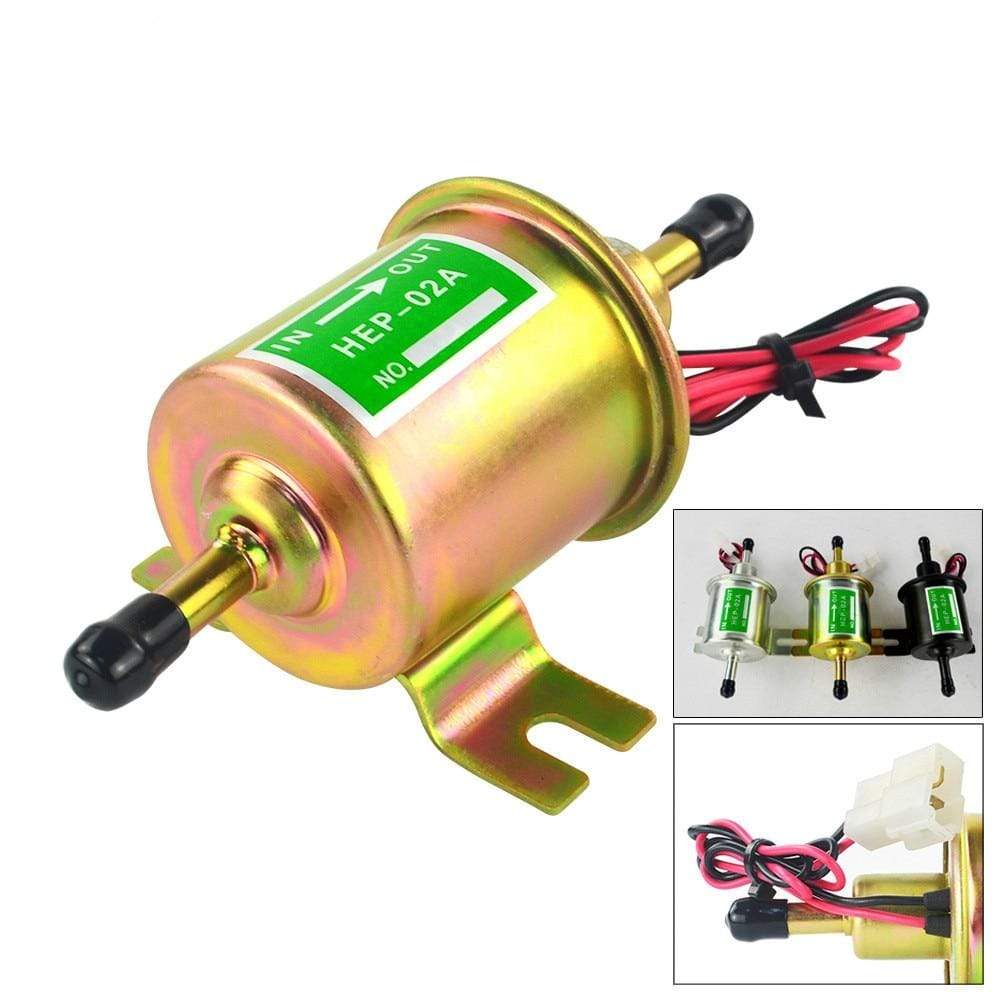 Planet Gates Low Pressure Universal Diesel Petrol Gasoline Electric Fuel Pump HEP-02A 12V 24V For Car Motorcycle