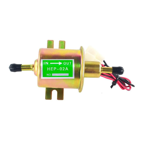 Planet Gates Low Pressure Universal Diesel Petrol Gasoline Electric Fuel Pump HEP-02A 12V 24V For Car Motorcycle