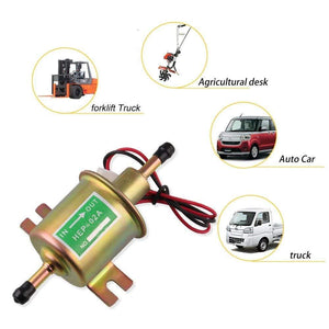 Planet Gates Low Pressure Universal Diesel Petrol Gasoline Electric Fuel Pump HEP-02A 12V 24V For Car Motorcycle