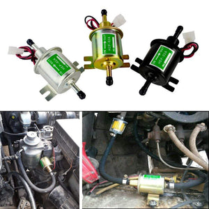 Planet Gates Low Pressure Universal Diesel Petrol Gasoline Electric Fuel Pump HEP-02A 12V 24V For Car Motorcycle