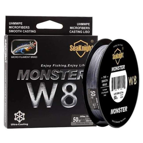 Planet Gates Low-Vis Gray / 150M 15LB W8 Fishing Line 150M 300M 500M 8 Strands Braided Fishing Line Multifilament PE Line 15 20 30 40 50 80 100LB