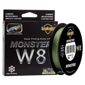 Planet Gates Low-Vis Green / 150M 15LB W8 Fishing Line 150M 300M 500M 8 Strands Braided Fishing Line Multifilament PE Line 15 20 30 40 50 80 100LB