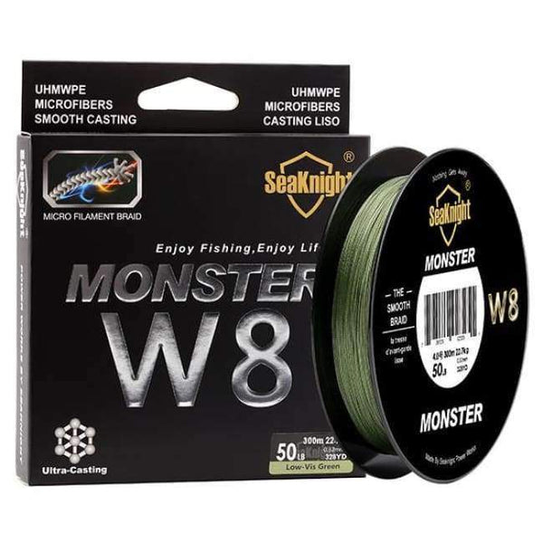Planet Gates Low-Vis Green / 150M 15LB W8 Fishing Line 150M 300M 500M 8 Strands Braided Fishing Line Multifilament PE Line 15 20 30 40 50 80 100LB