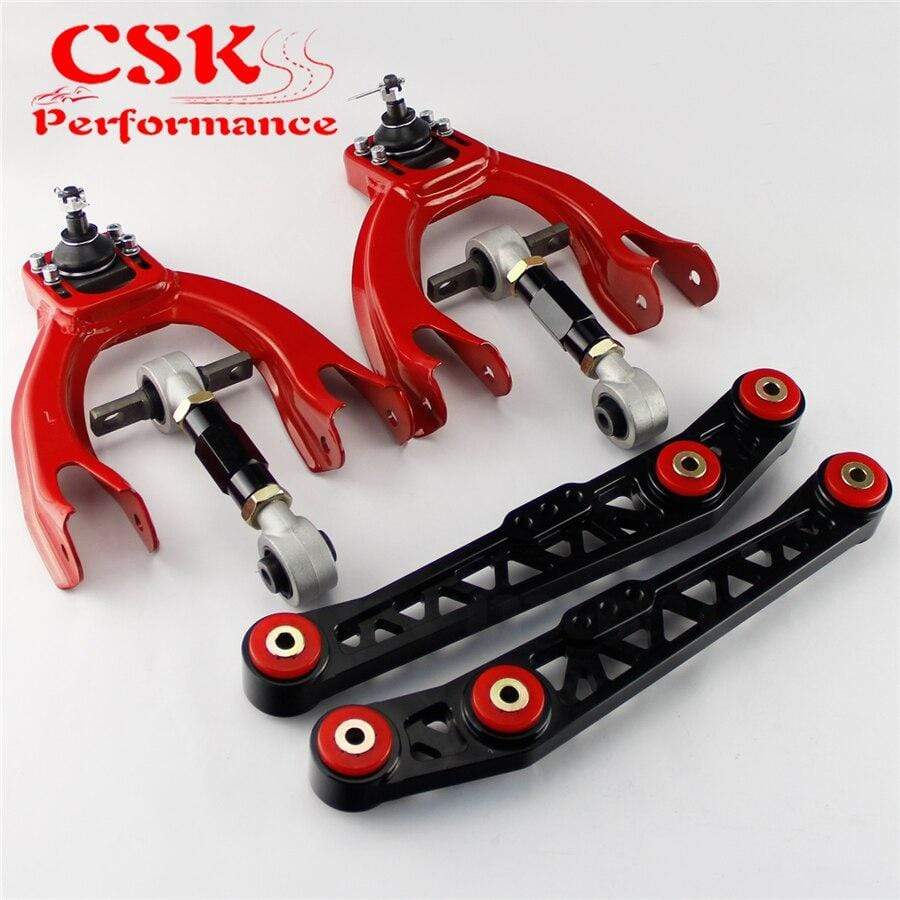 Planet Gates Lower Control Arm LCA+Front Upper+ Rear Camber Kit Fits For Honda Civic EG EJ EH