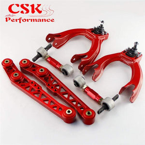 Planet Gates Lower Control Arm LCA+Front Upper+ Rear Camber Kit Fits For Honda Civic EG EJ EH