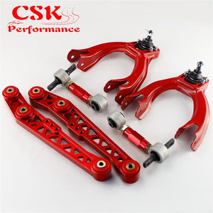 Planet Gates Lower Control Arm LCA+Front Upper+ Rear Camber Kit Fits For Honda Civic EG EJ EH