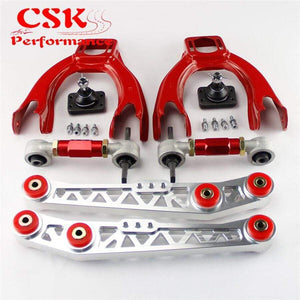 Planet Gates Lower Control Arm LCA+Front Upper+ Rear Camber Kit Fits For Honda Civic EG EJ EH