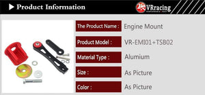 Planet Gates Lower Engine Mount Dog Bone Mount Insert Kit Street for VW Golf Rabbit Jetta EOS Beetle ,Audi A3 S3 RS3 TT,Skoda Superb