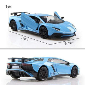 Planet Gates LP750-4 Sky Blue 1:36 Alloy Car Honda Acura Chevrolet Dodge Golf RMZ city Diecasts Toy Vehicles Simulation Exquisite Model 5 Inch Children Gifts
