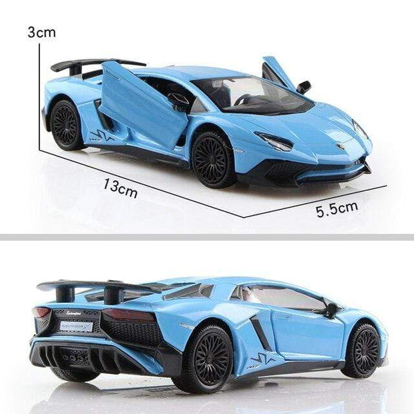Planet Gates LP750-4 Sky Blue 1:36 Alloy Car Honda Acura Chevrolet Dodge Golf RMZ city Diecasts Toy Vehicles Simulation Exquisite Model 5 Inch Children Gifts