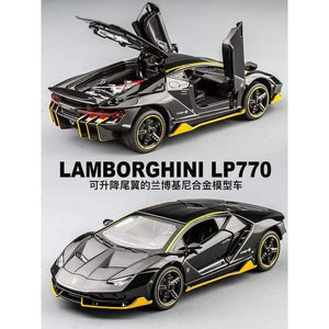 Planet Gates LP770 750 1:32 Lamborghinis Car Alloy Sports Car Model Diecast Sound Super Racing Lifting Tail Hot Car Wheel For Children Gifts