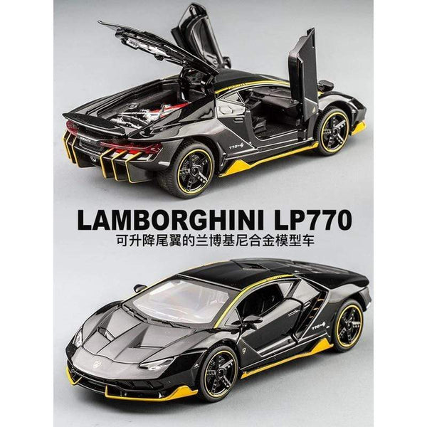Planet Gates LP770 750 1:32 Lamborghinis Car Alloy Sports Car Model Diecast Sound Super Racing Lifting Tail Hot Car Wheel For Children Gifts