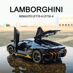 Planet Gates LP770 750 1:32 Lamborghinis Car Alloy Sports Car Model Diecast Sound Super Racing Lifting Tail Hot Car Wheel For Children Gifts