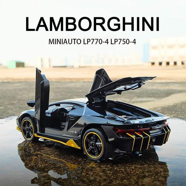 Planet Gates LP770 750 1:32 Lamborghinis Car Alloy Sports Car Model Diecast Sound Super Racing Lifting Tail Hot Car Wheel For Children Gifts