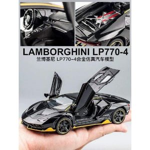 Planet Gates LP770 750 1:32 Lamborghinis Car Alloy Sports Car Model Diecast Sound Super Racing Lifting Tail Hot Car Wheel For Children Gifts