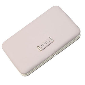 Planet Gates Lt Purple Cell Phone Box Women Wallet Large Capacity Leather Wristband Clutch Wallet Female Fashion Ladies Long Purse HOT