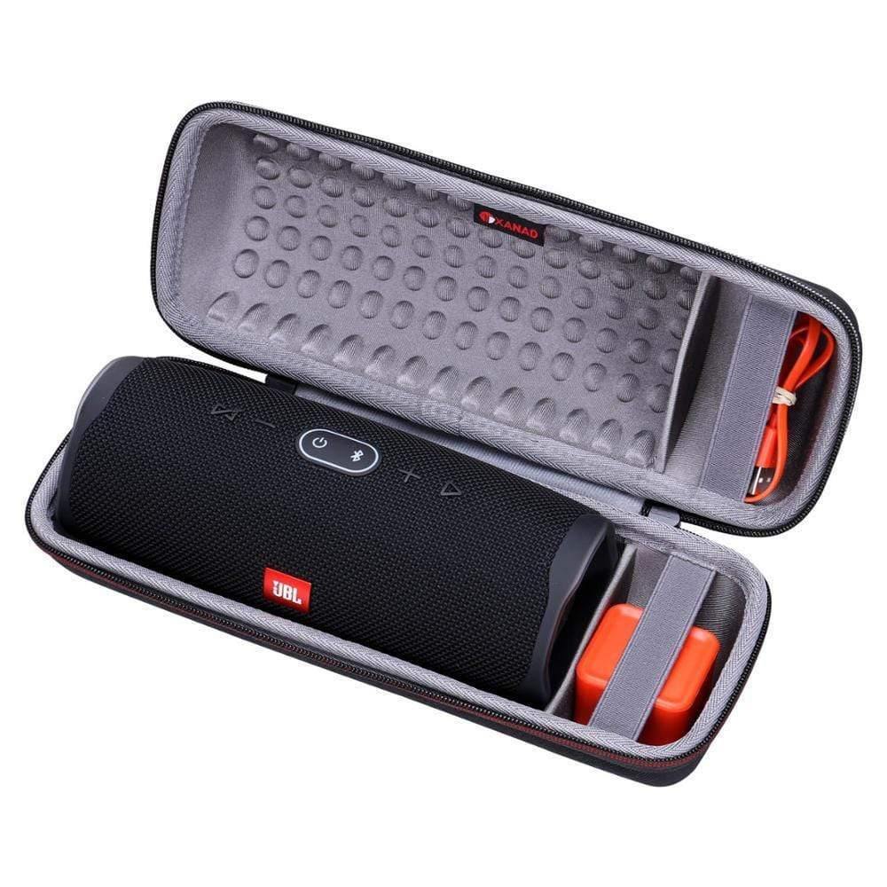 Ltgem Case For JBL Charge 4 Portable Hard Wireless Bluetooth Speaker Fits USB Cable And Charger Black Gray White Storage Case