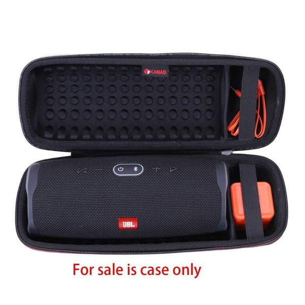 Ltgem Case For JBL Charge 4 Portable Hard Wireless Bluetooth Speaker Fits USB Cable And Charger Black Gray White Storage Case