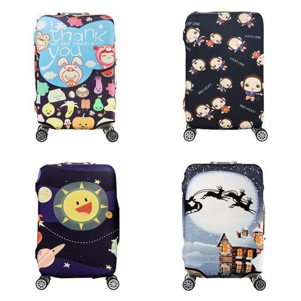 Planet Gates Luggage cover 1 / L Unicorn Luggage Protective Cover For 18-32 inch Trolley Suitcase Protect Dust Bag Case Cartoon Travel Accessories