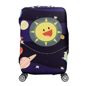 Planet Gates Luggage cover 10 / L Unicorn Luggage Protective Cover For 18-32 inch Trolley Suitcase Protect Dust Bag Case Cartoon Travel Accessories