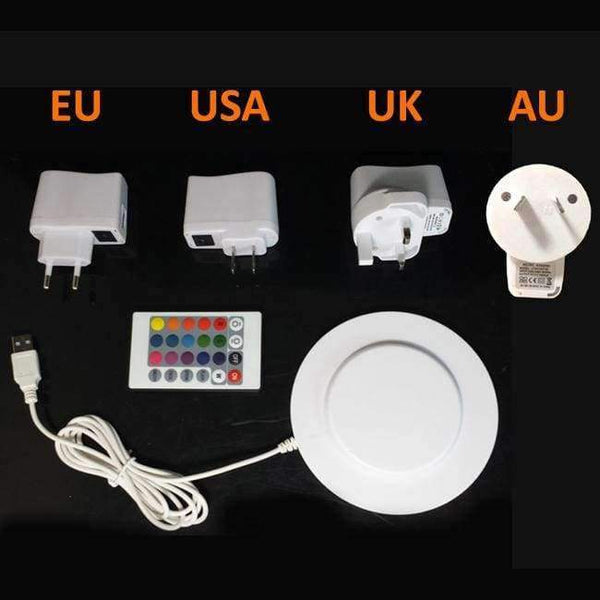 Planet Gates Luminous waterproof Stool High LED bar chair barstool upholstered LED Commercial Bar Furniture Bar Stools