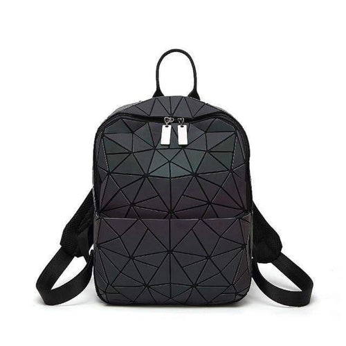 Planet Gates LuminousA Women Backpack Geometric Shoulder Bag Student's School Bag For Teenage Hologram Luminous Backpacks Laser bao bag backpack