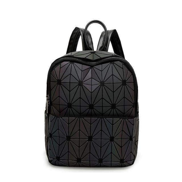 Planet Gates LuminousB Women Backpack Geometric Shoulder Bag Student's School Bag For Teenage Hologram Luminous Backpacks Laser bao bag backpack